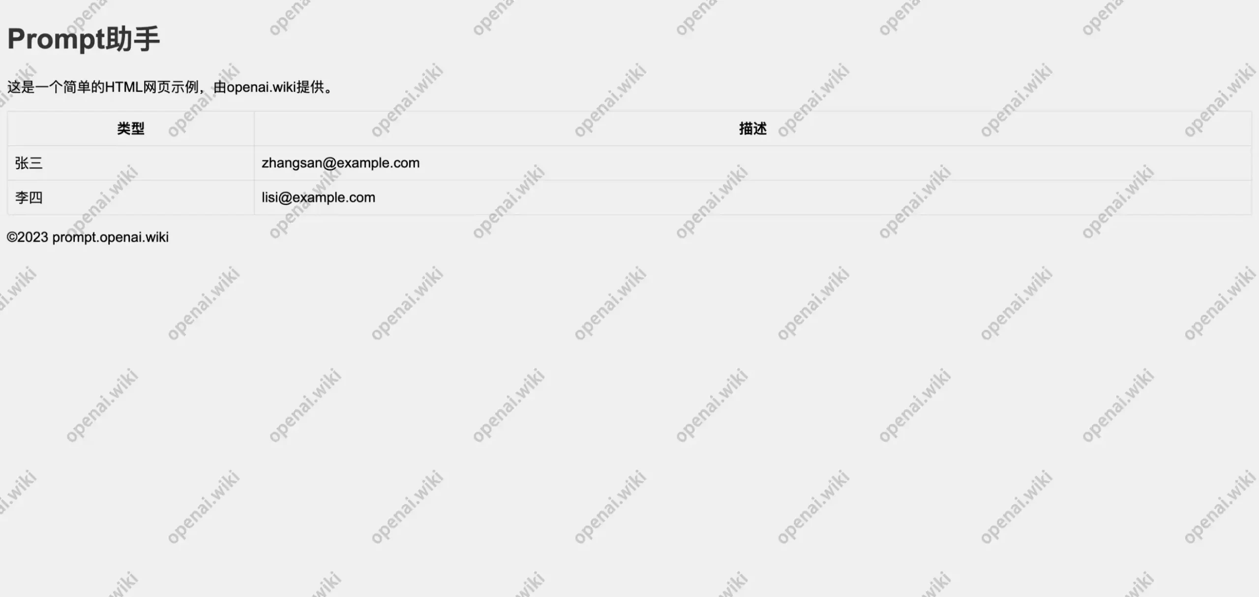 ChatGPT｜HTML网页制作